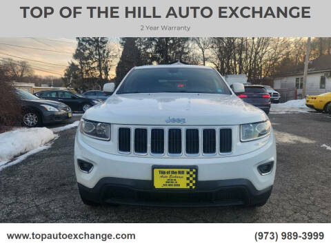 2014 Jeep Grand Cherokee for sale at TOP OF THE HILL AUTO EXCHANGE in Mine Hill NJ