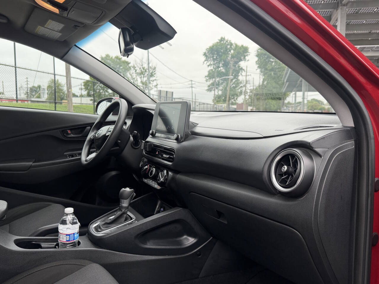 Red 2022 Hyundai KONA SEL AWD SEL 4dr Crossover 3