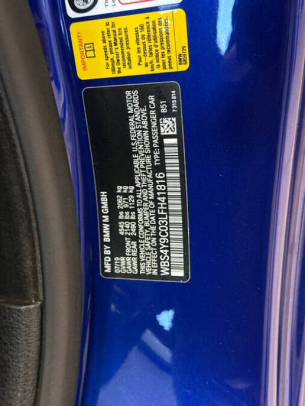 2020 BMW M4