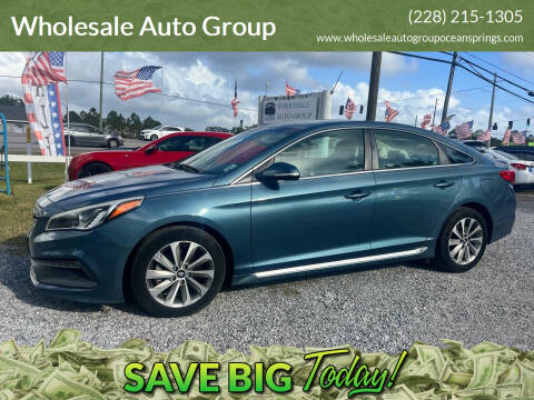 2017 Hyundai Sonata for sale at Wholesale Auto Group in Ocean Springs MS