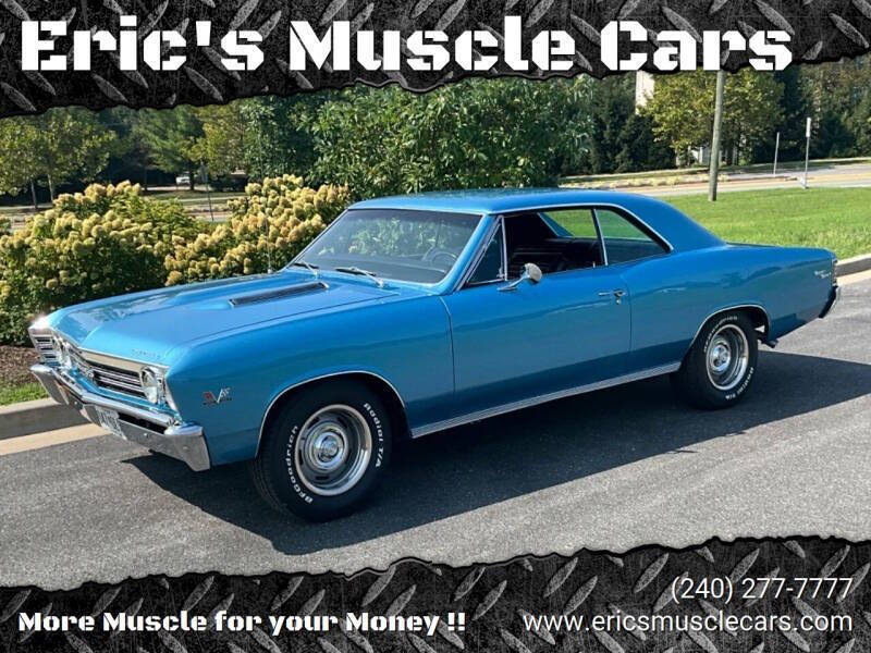 1967 Chevrolet Chevelle for sale at Eric's Muscle Cars in Clarksburg MD