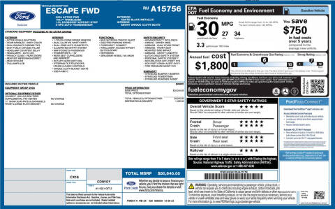 2024 Ford Escape Active