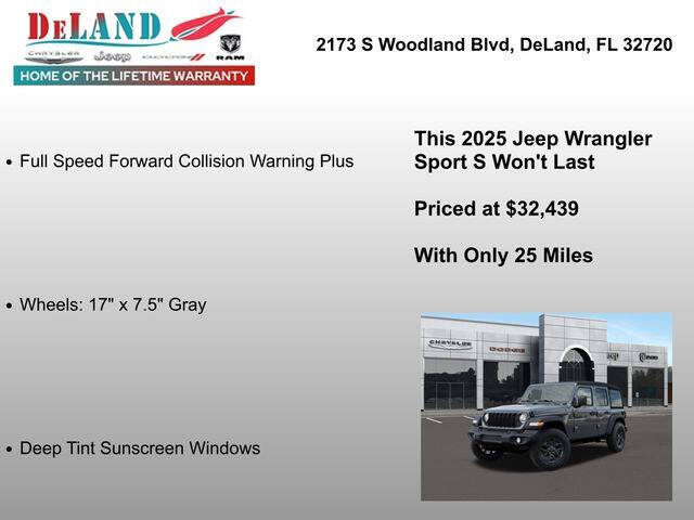 2025 Jeep Wrangler Sport S