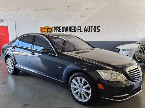 2012 Mercedes-Benz S-Class for sale at Preowned FL Autos in Pompano Beach FL