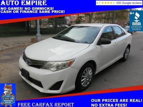2013 Toyota Camry Hybrid for sale at Auto Empire in Brooklyn NY
