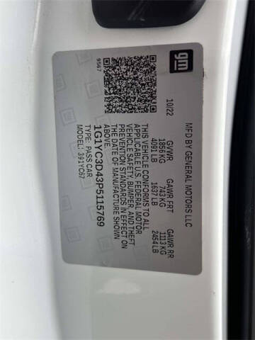 2023 Chevrolet Corvette Stingray