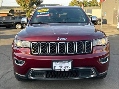 2017 Jeep Grand Cherokee for sale at Carros Usados Fresno in Clovis CA