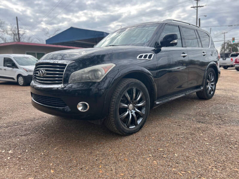 2012 Infiniti QX56 for sale at MYERS AUTO GROUP in Sulphur Springs TX