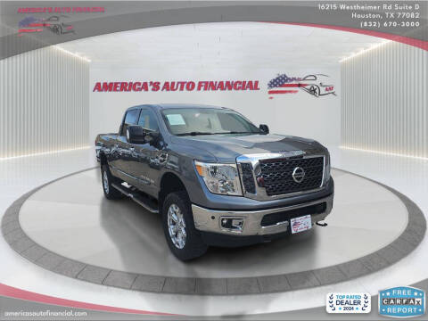 2017 Nissan Titan XD for sale at America's Auto Financial in Houston TX