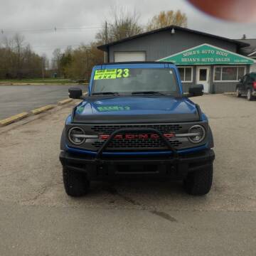 2023 Ford Bronco for sale at Brian's Auto Sales in Onaway MI