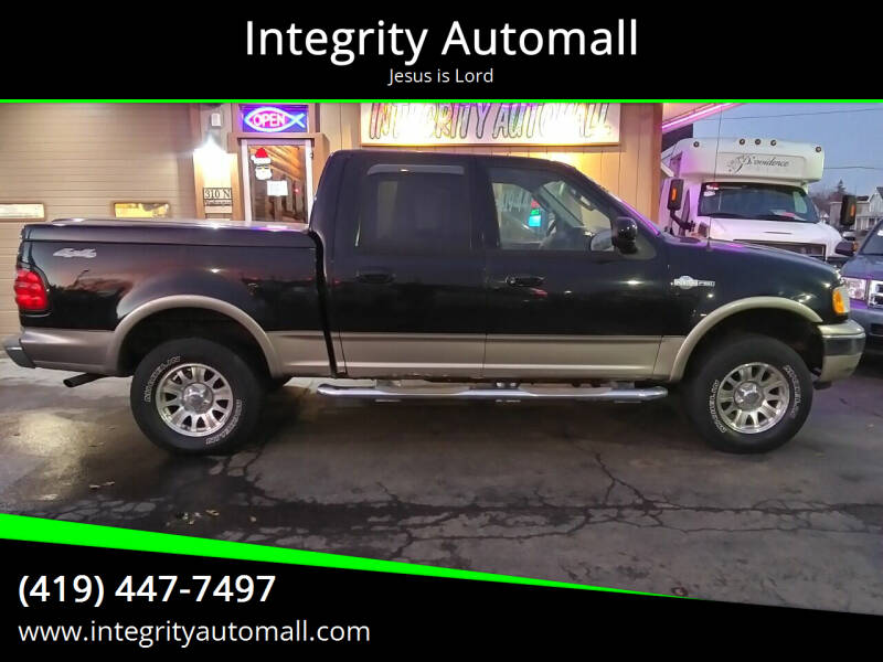 2003 Ford F-150 for sale at Integrity Automall in Tiffin OH