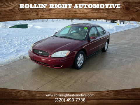 2005 Ford Taurus for sale at Rollin' Right Automotive in Saint Cloud MN