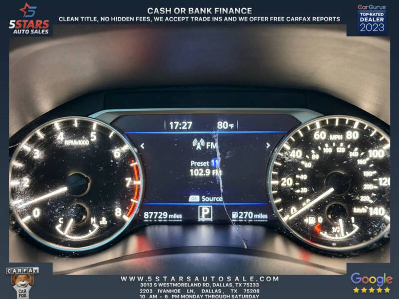 2019 Nissan Altima 2.5 SR