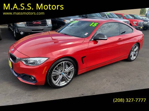 2015 BMW 4 Series for sale at M.A.S.S. Motors in Boise ID