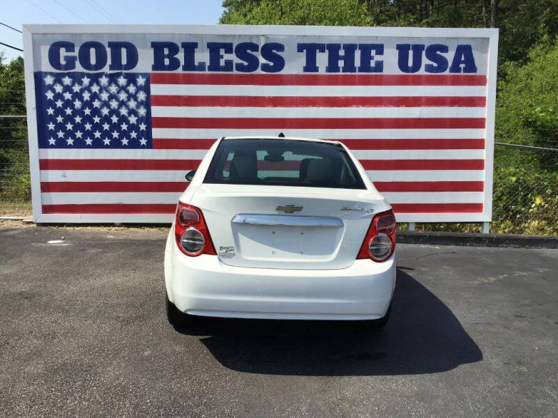 2012 Chevrolet Sonic LT