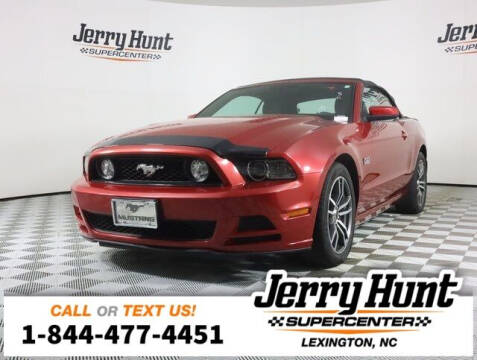 2013 Ford Mustang for sale at Jerry Hunt Supercenter in Lexington NC
