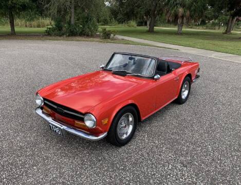 1972 Triumph TR6 for sale at P J'S AUTO WORLD-CLASSICS in Clearwater FL