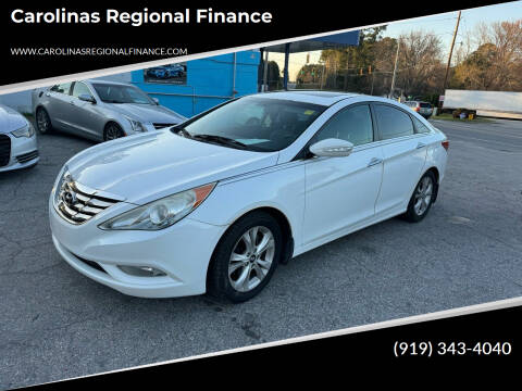 2011 Hyundai Sonata for sale at Carolinas Regional Finance in Henderson NC