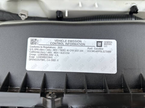 2020 Chevrolet Express 2500