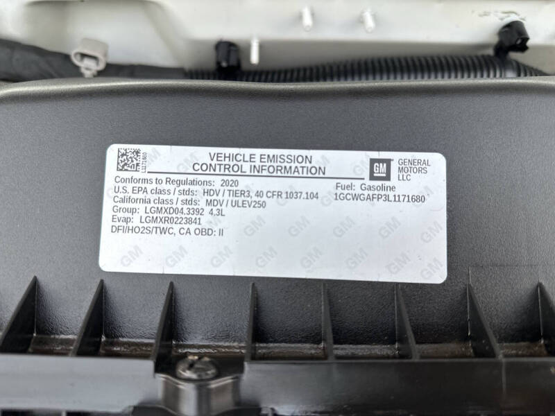 2020 Chevrolet Express 2500