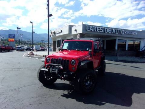 2017 Jeep Wrangler Unlimited for sale at Lakeside Auto Brokers in Colorado Springs CO