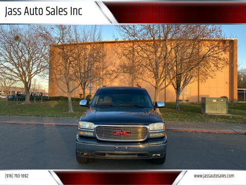 2004 GMC Yukon for sale at Jass Auto Sales Inc in Sacramento CA