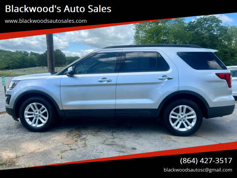 2016 Ford Explorer for sale at Blackwood's Auto Sales in Union SC