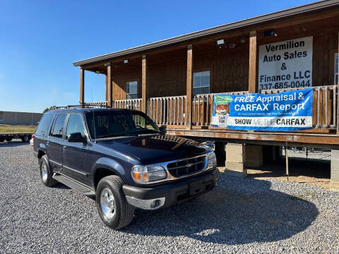 1999 Ford Explorer for sale at Vermilion Auto Sales & Finance in Erath LA