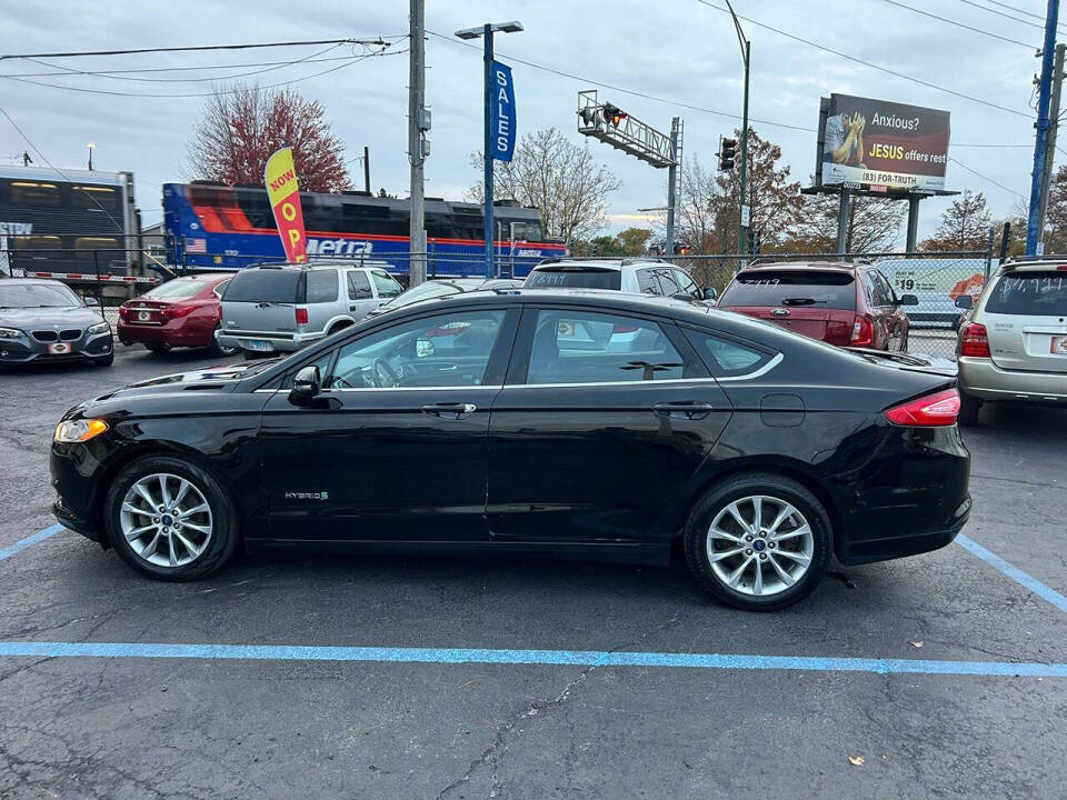 2016 Ford Fusion Hybrid for sale at Chicago Auto House in Chicago, IL