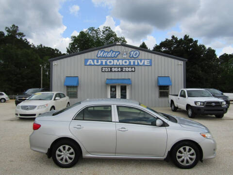 2009 Toyota Corolla for sale at Under 10 Automotive in Robertsdale AL