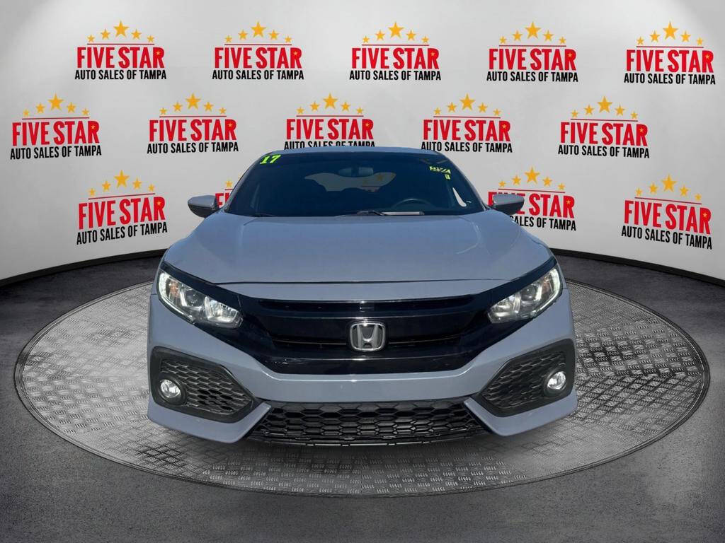 Gray 2017 Honda Civic Sport Sport 4dr Hatchback CVT 2