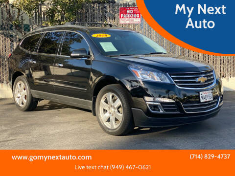 2016 Chevrolet Traverse for sale at My Next Auto in Anaheim CA