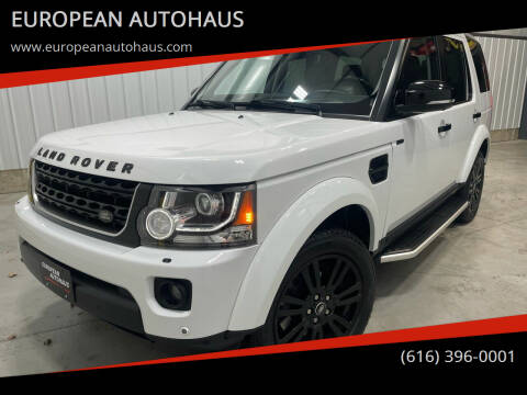 2015 Land Rover LR4 for sale at EUROPEAN AUTOHAUS in Holland MI