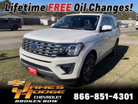 2019 Ford Expedition for sale at James Hodge Chevrolet of Broken Bow in Broken Bow OK