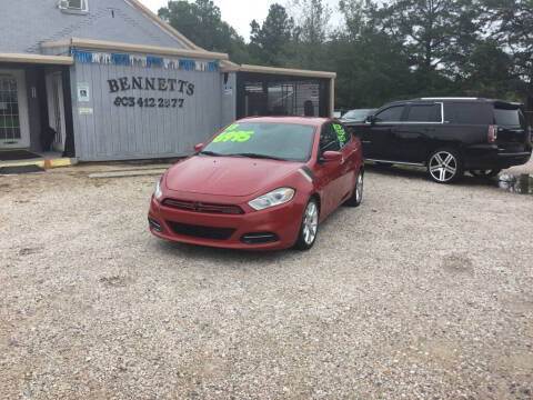 2013 Dodge Dart for sale at Bennett Etc. in Richburg SC