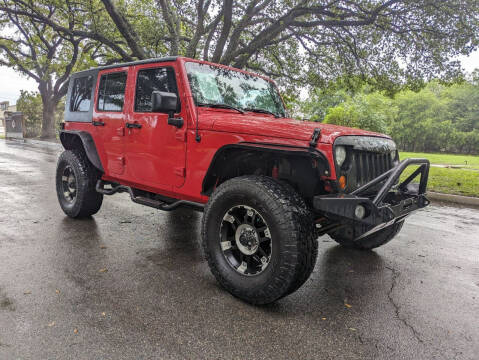 2012 Jeep Wrangler Unlimited for sale at Crypto Autos of Tx in San Antonio TX