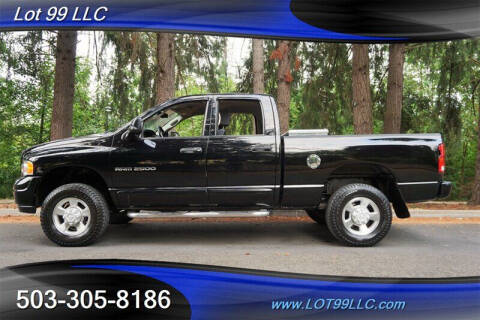 2004 Dodge Ram 2500 for sale at LOT 99 LLC in Milwaukie OR