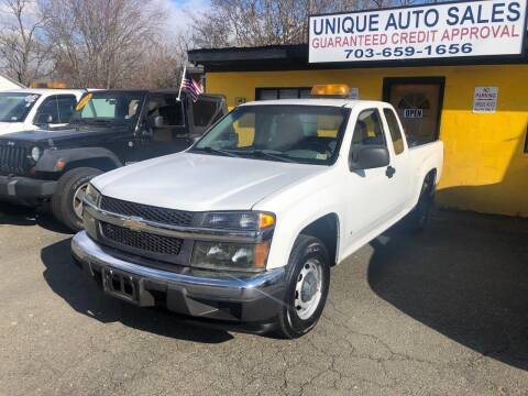 2008 Chevrolet Colorado for sale at Unique Auto Sales in Marshall VA