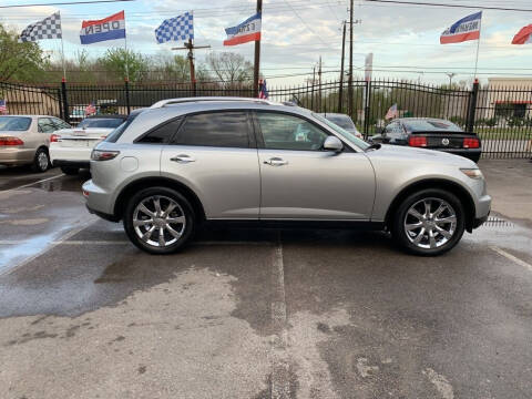 2005 Infiniti FX45 for sale at JMAC AUTO SALES in Houston TX