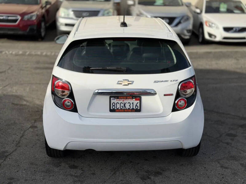 2016 Chevrolet Sonic LTZ Auto