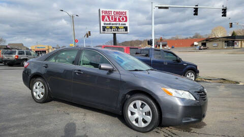 2007 Toyota Camry for sale at FIRST CHOICE AUTO Inc in Middletown OH