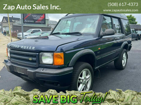 2002 Land Rover Discovery Series II for sale at Zap Auto Sales Inc. in Fall River MA