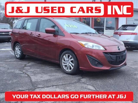 2012 Mazda MAZDA5 for sale at J & J Used Cars inc in Wayne MI