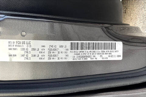 2019 Dodge Grand Caravan SE