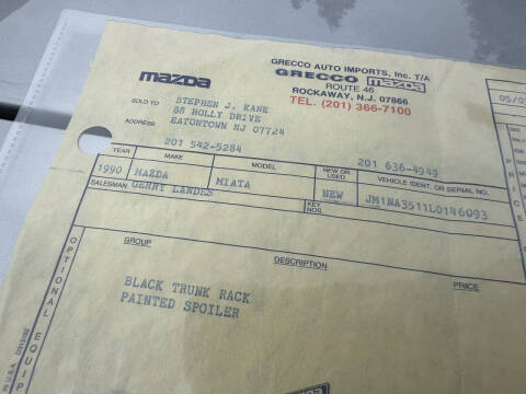 1990 Mazda MX-5 Miata