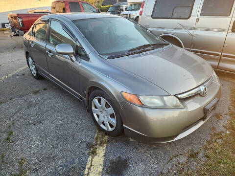 2008 Honda Civic for sale at Old Towne Motors INC in Petersburg VA