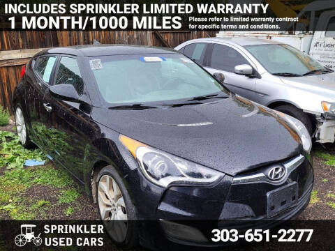 2015 Hyundai Veloster for sale at Sprinkler Used Cars in Longmont CO