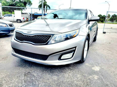 2015 Kia Optima for sale at A Group Auto Brokers LLc in Opa-Locka FL