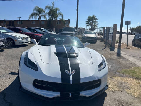 2017 Chevrolet Corvette for sale at GRAND AUTO SALES - CALL or TEXT us at 619-503-3657 in Spring Valley CA