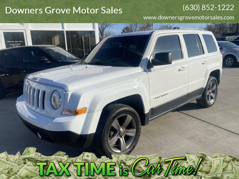 2016 Jeep Patriot for sale at Downers Grove Motor Sales in Downers Grove IL